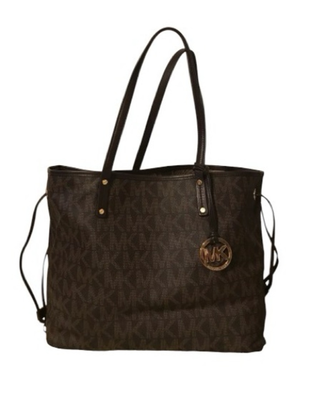 MICHAELMichael Kors Jet Set Reversible snakeskin to signature MK Tote - Picture 6 of 10